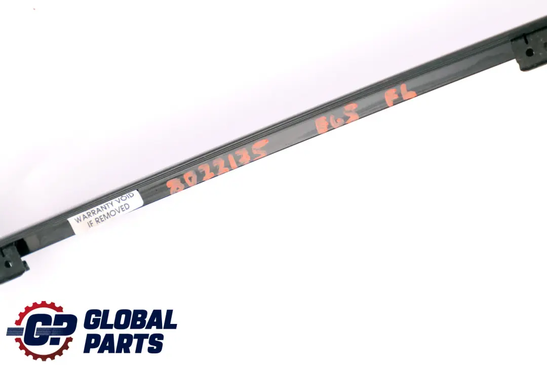 BMW 7 Series E65 E66 E67 Front Left N/S Trim Window Frame Top Door Glanzschwarz - SKU 8022175 - Part number 8022175