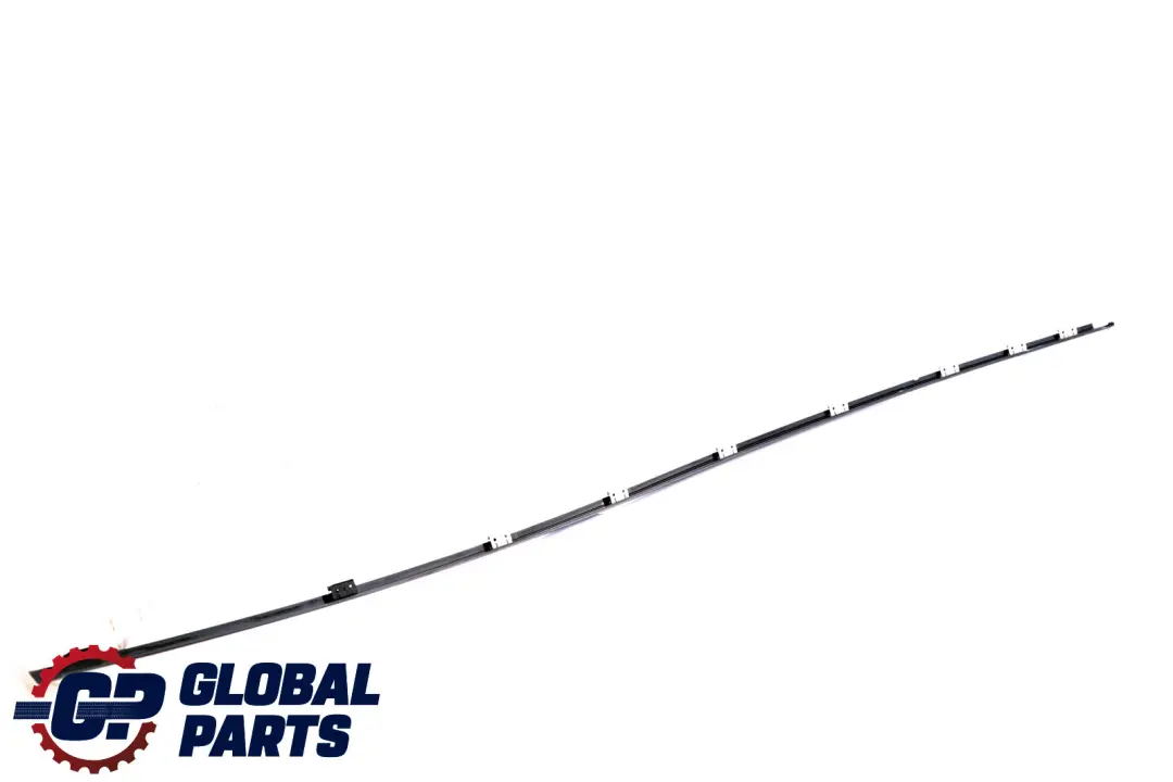 Delantero Derecho Trim Ventana Marco Superior Puerta Negro Brillo para BMW E65 E66 con número de pieza 8022176 BMW E65 E66 Delantero Derecho Trim Ventana Marco Superior Puerta Negro Brillo - SKU 8022176 - Número de pieza 8022176