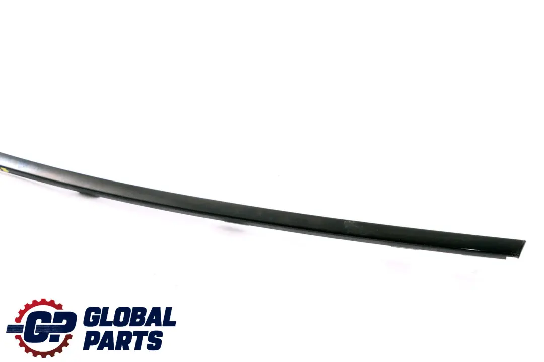 BMW E65 Acabado Marco Ventana Superior Puerta Trasera Izquierda Negro Brillante - SKU 8022177 - Número de pieza 8022177