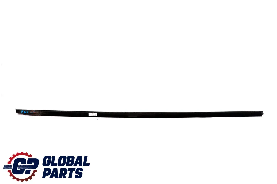 Outer Weatherstrip Front Left N/S Door Glanzschwarz to BMW 7 Series E65 E66 with Part number 8022205 BMW 7 Series E65 E66 Outer Weatherstrip Front Left N/S Door Glanzschwarz - SKU 8022205 - Part number 8022205