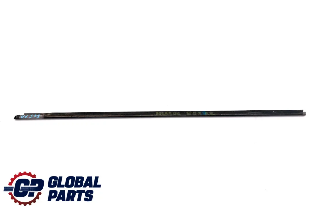 BMW E65 E66 Burlete Exterior Puerta Delantera Derecha Negro Brillante - SKU 8022206 - Número de pieza 8022206