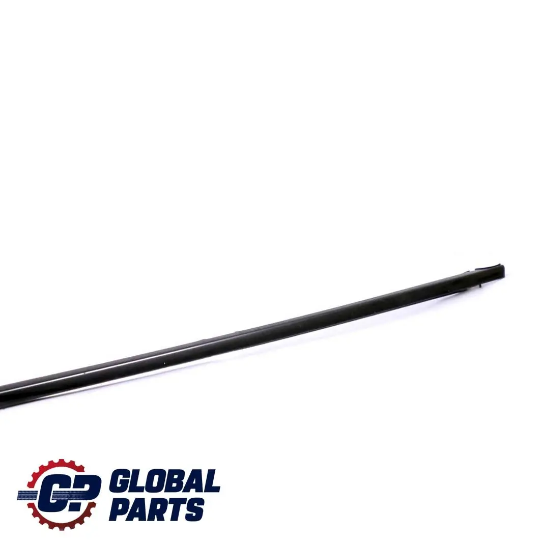 BMW E66 E67 Rear Left Door N/S Outer Weatherstrip Glanzschwarz - SKU 8022209 - Part number 8022209