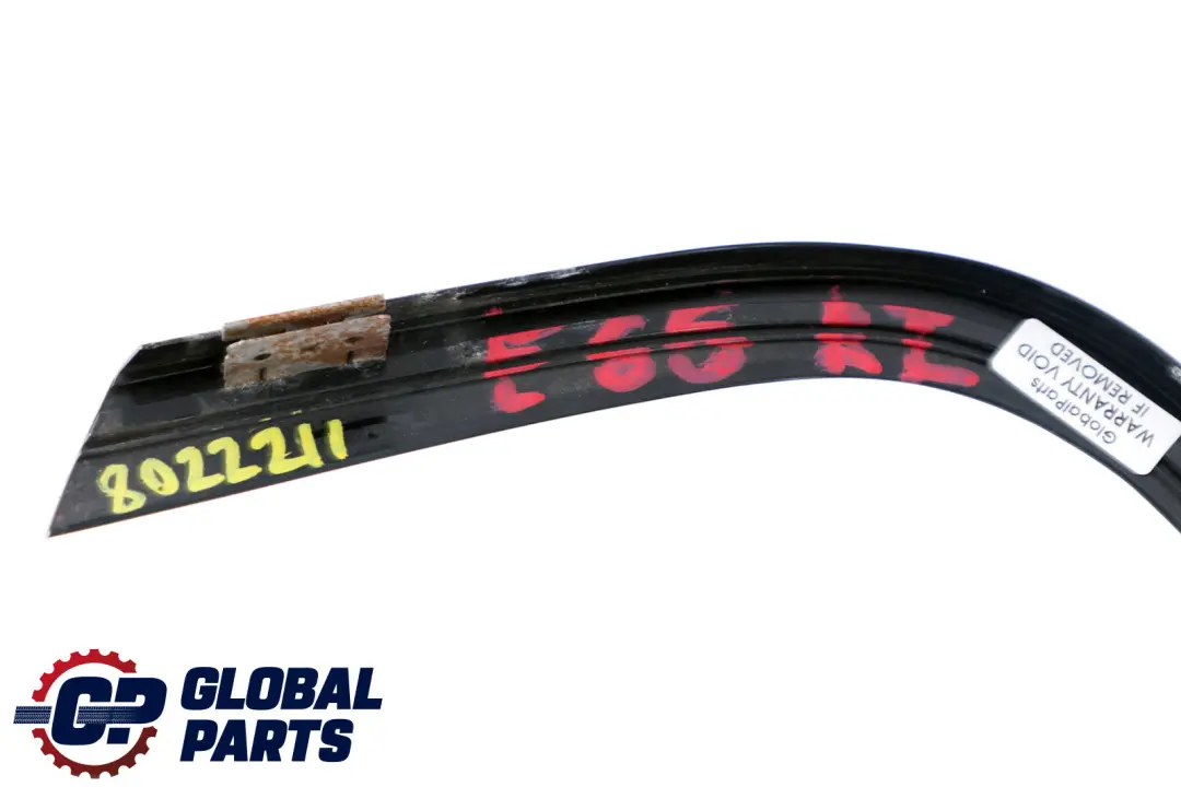 BMW E66 E67 Finitura Telaio Finestra Porta Superiore Posteriore Sinistra - SKU 8022211 - Numero di parte 8022211