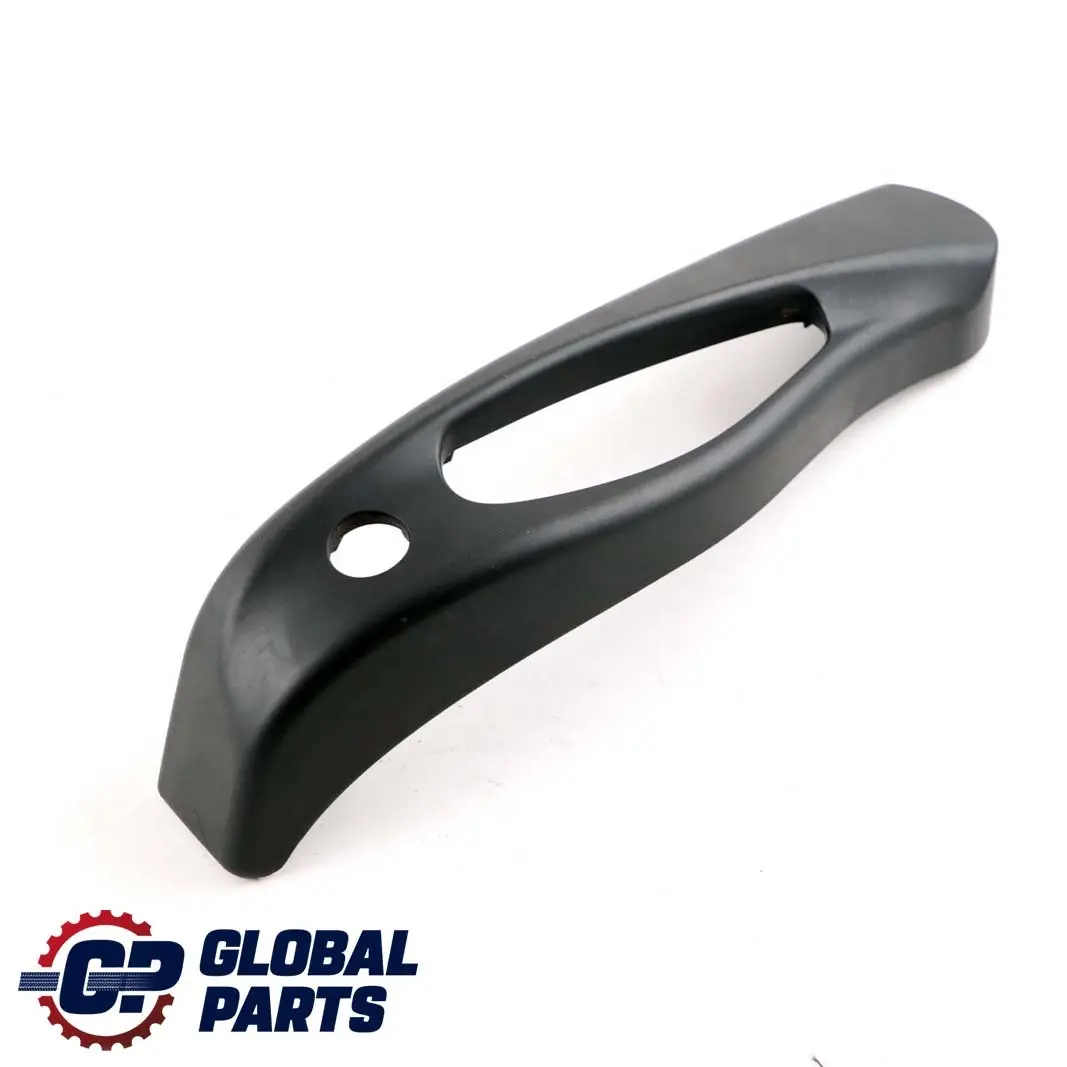 BMW 6 Series E64 Front Seat Rail Trim Cover Outer Right O/S Black - SKU 8031158 - Part number 8031158