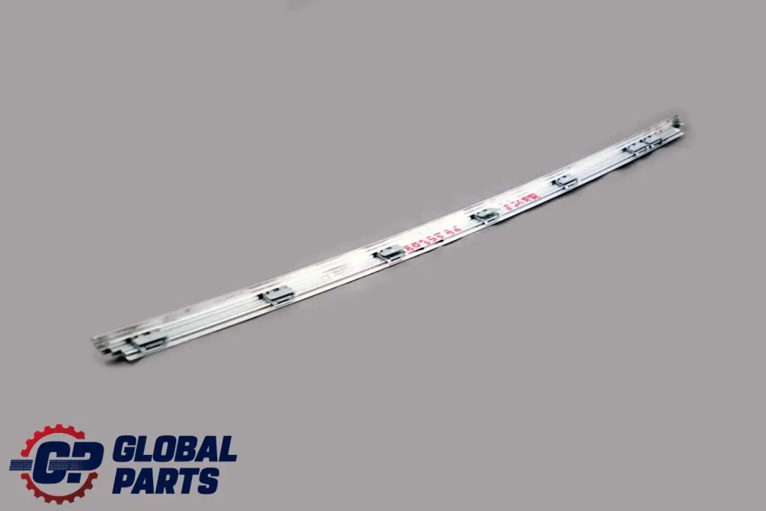BMW X6 E71 Garniture Cadre Fenêtre Haut Porte Arrière Droite Alu Satiné - SKU 8035596 - Numéro de pièce 8035596