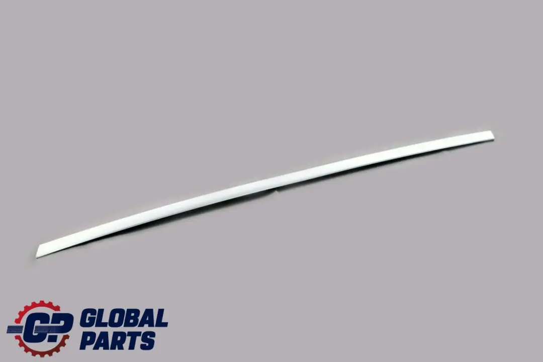 Finisher Window Frame Top Door Rear Right O/S Alu Satiniert to BMW X6 Series E71 with Part number 8035596 BMW X6 Series E71 Finisher Window Frame Top Door Rear Right O/S Alu Satiniert - SKU 8035596 - Part number 8035596