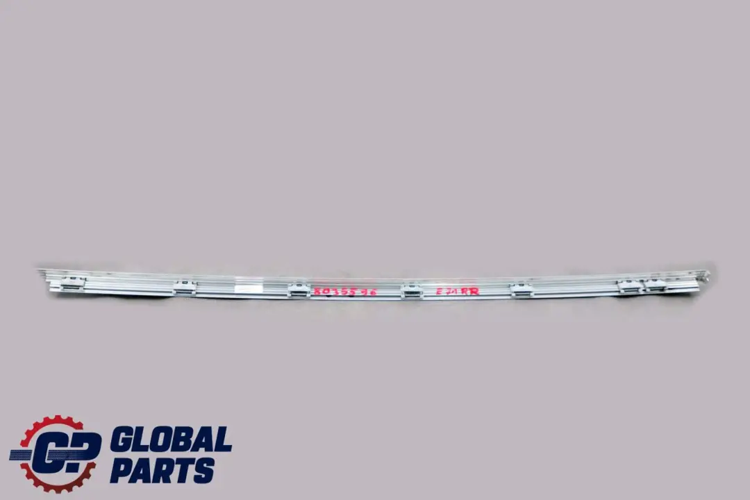 BMW E71 X6 Guarnizione Finitura Telaio Finestrino Alu Satinato Posteriore Destra - SKU 8035596 - Numero di parte 8035596