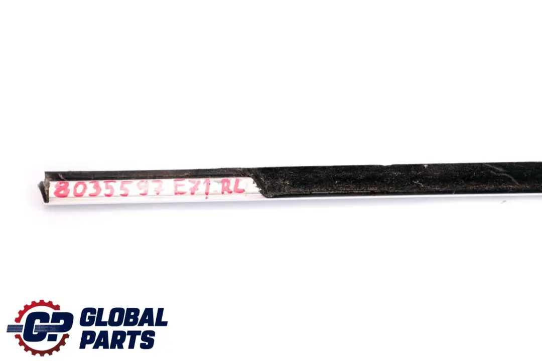 Schachtabdeckung Aussen Tür Hinten Links Alu Satiniert für BMW X6 er E71 mit Teilenummer 8035597 BMW X6 er E71 Schachtabdeckung Aussen Tür Hinten Links Alu Satiniert - SKU 8035597 - Teilenummer 8035597