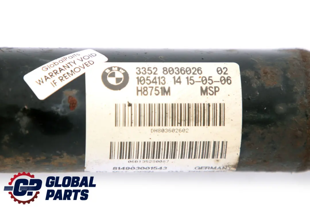 BMW 3 Series E90 330i N52 M Sport Rear Right O/S Leg Suspension Axle - SKU 8036026-1 - Part number 8036026