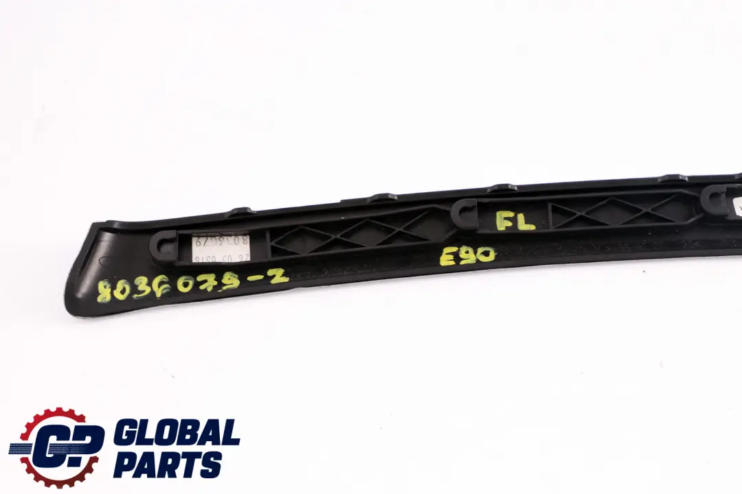 Barra Decorativa Porta AlluMini o Ant. SX Ghiaccio Argento per BMW E90 E91 con numero di parte 8036079 BMW E90 E91 Barra Decorativa Porta AlluMini o Ant. SX Ghiaccio Argento - SKU 8036079-2 - Numero di parte 8036079