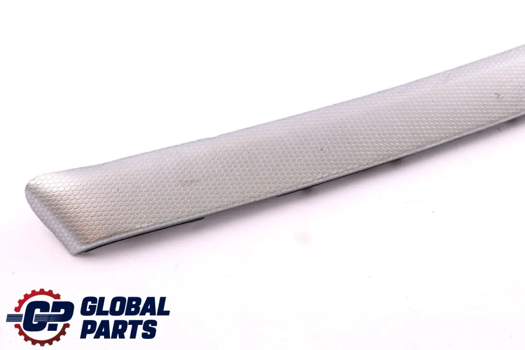 Barra Decorativa Porta AlluMini o Ant. SX Ghiaccio Argento per BMW E90 E91 con numero di parte 8036079 BMW E90 E91 Barra Decorativa Porta AlluMini o Ant. SX Ghiaccio Argento - SKU 8036079-2 - Numero di parte 8036079