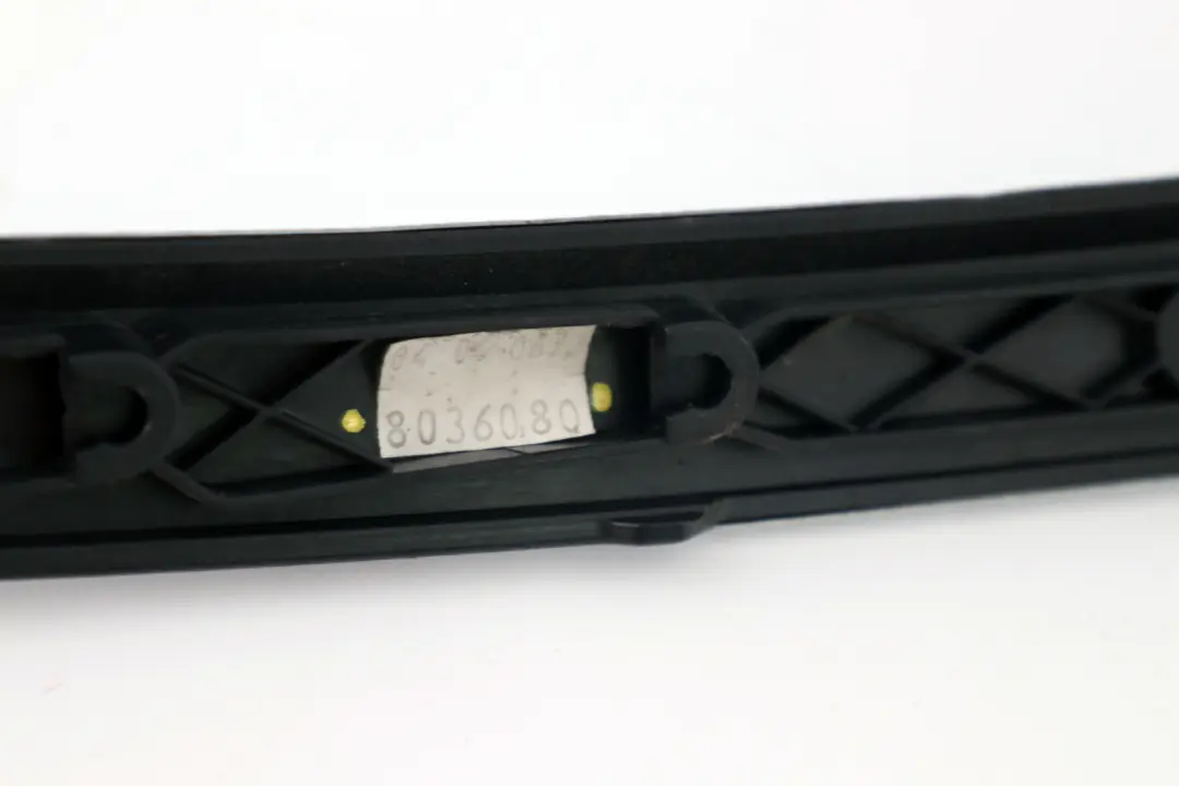 BMW 3 Series E90 Alu Decor Strip Front Right O/S Door Glacier Silver - SKU 8036080 - Part number 8036080