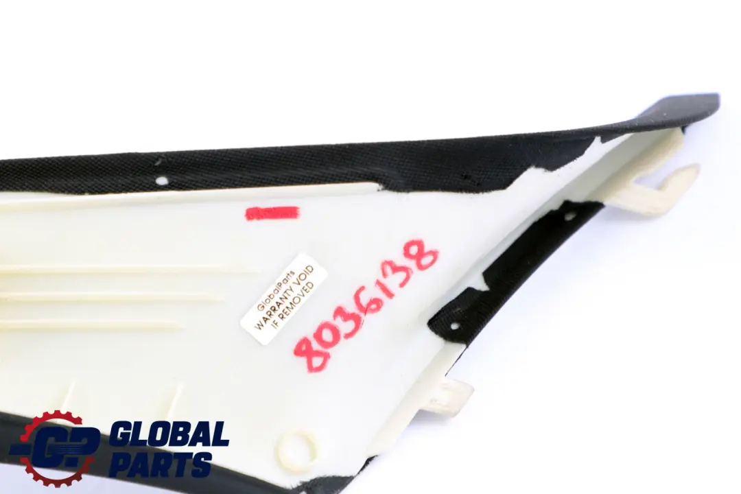 BMW 1 Series E81 E82 Cover Column A Pillar Right O/S Black 6978630 - SKU 8036138 - Part number 8036138