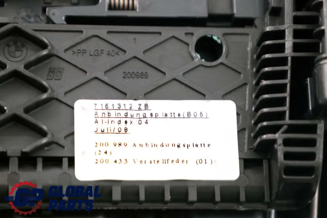 BMW E87 Siedzisko Podparcie Ud Fotela Przedniego Przód - SKU 8036204 - Numer Części 8036204