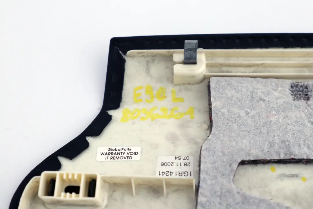 BMW 3 er E90 Blende C-Säule Links Schwarz Anthrazit 7058341 - SKU 8036261 - Teilenummer 8036261
