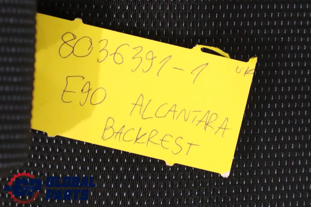 BMW E90 Kanapa oparcie materiał alcantara - SKU 8036391-1 - Numer Części 8036391