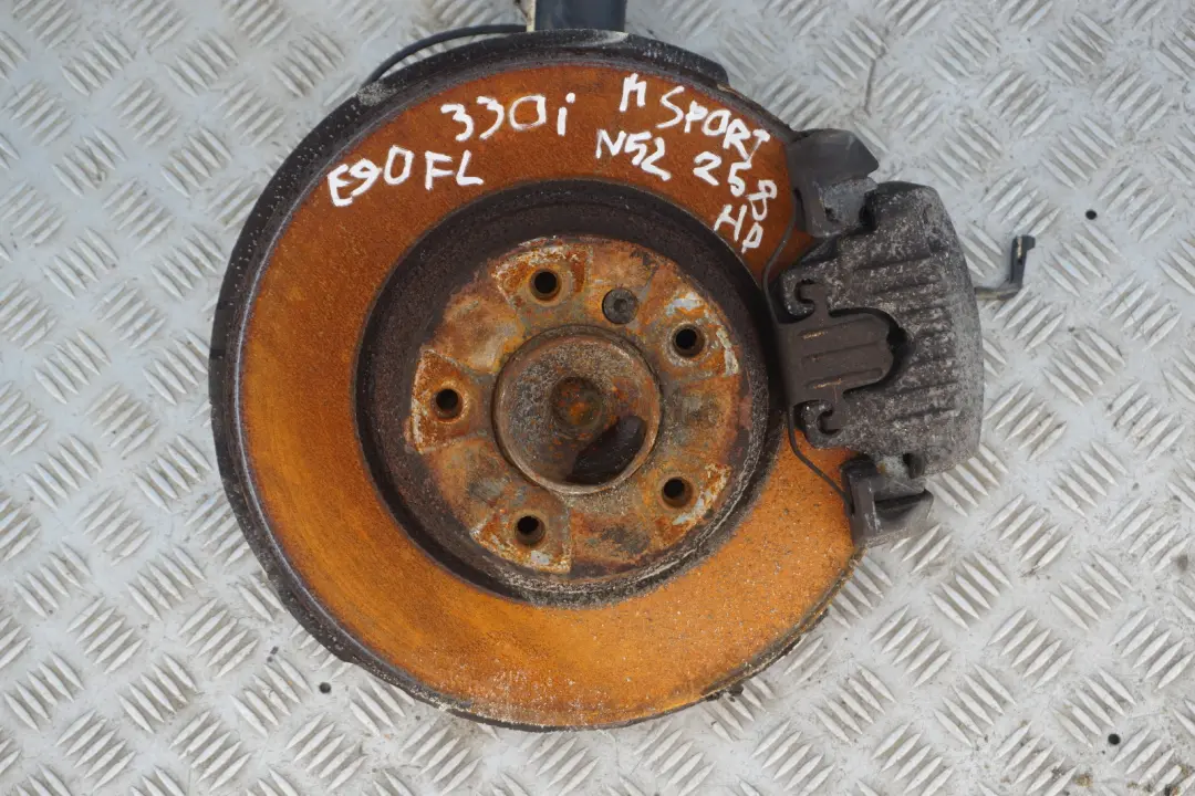 N52 M Sport Front Left N/S Spring Strut Brake Caliper to BMW 3 Series E90 330i with Part number 8036553 BMW 3 Series E90 330i N52 M Sport Front Left N/S Spring Strut Brake Caliper - SKU 8036553-1 - Part number 8036553