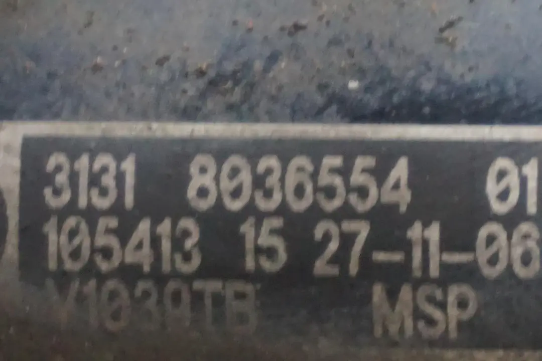 M47N2 M Sport Suspension Delantera Derecha Spring Strut Leg para BMW E91 Touring 320d con número de pieza 8036554 BMW E91 Touring 320d M47N2 M Sport Suspension Delantera Derecha Spring Strut Leg - SKU 8036554-4 - Número de pieza 8036554