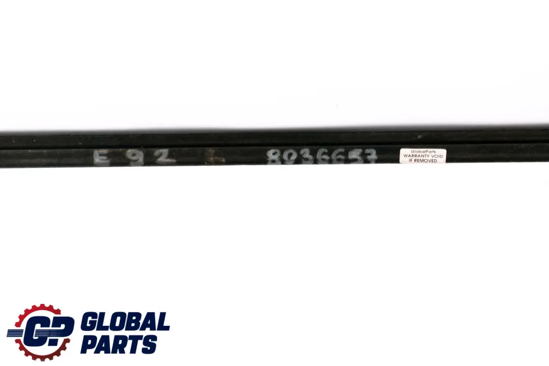 BMW E92 E93 Chiusino Esterno Porta Davanti SX Nero Lucido - SKU 8036657 - Numero di parte 8036657