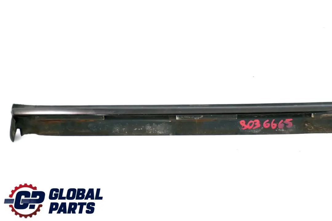 BMW 3 er E93 E93N LCI Leiste Seitenscheibe Hinten Links Glanzschwarz - SKU 8036665 - Teilenummer 8036665