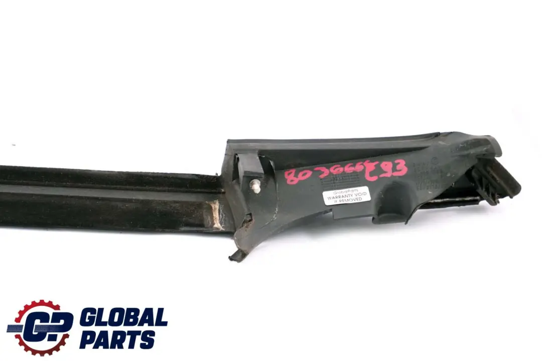BMW E93 E93N LCI Listello Finestrino Posteriore Destra Nero Lucido - SKU 8036666 - Numero di parte 8036666