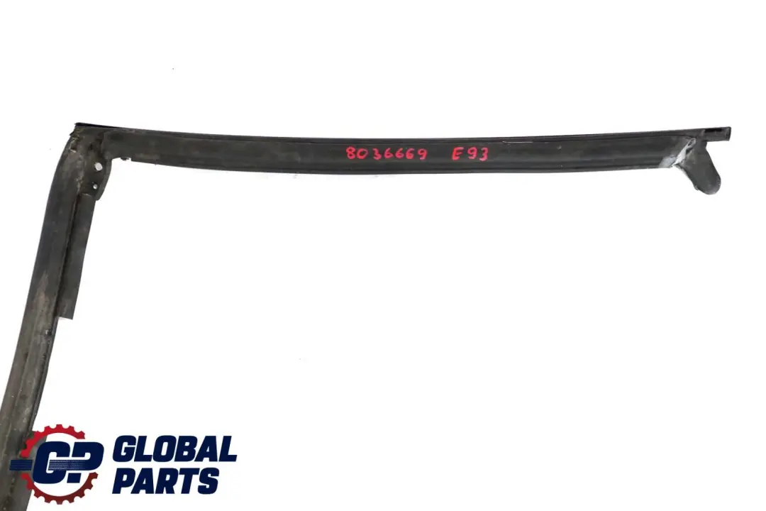 BMW 3 E93 Joint Dachschale Avant Hardtop Noir Brillant - SKU 8036669 - Numéro de pièce 8036669