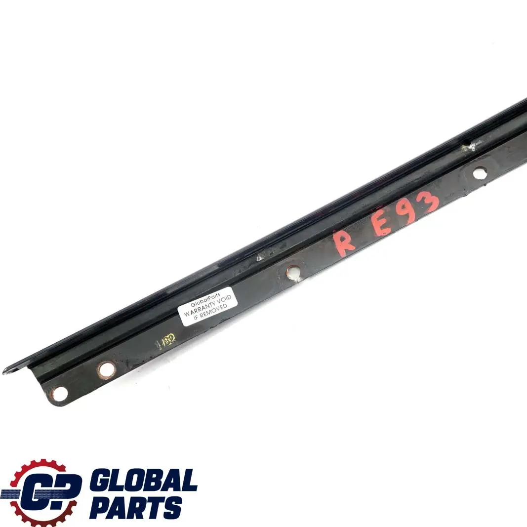 BMW 3 E93 Cabriolet Moulure Centre Droite Hardtop Noir Brillant - SKU 8036670-2 - Numéro de pièce 8036670