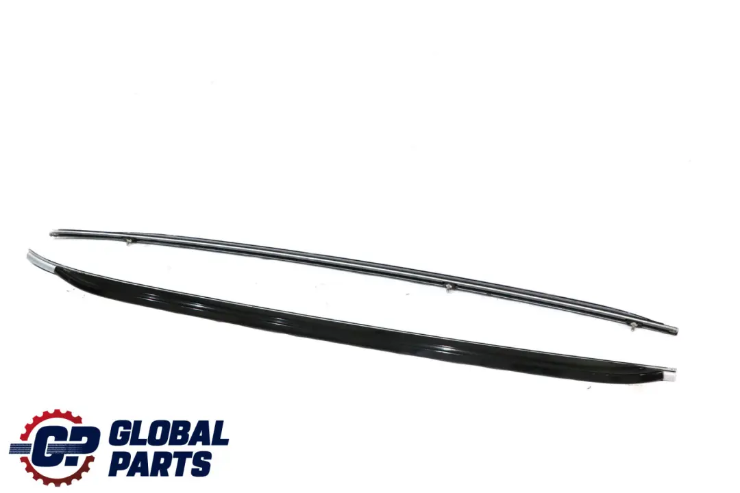 Left Right N/O/S Roof Railing Rack Moulding Trim Alu Satinated Set to BMW X5 E70 with Part number 8036775 BMW X5 E70 Left Right N/O/S Roof Railing Rack Moulding Trim Alu Satinated Set - SKU 8036775 - Part number 8036775