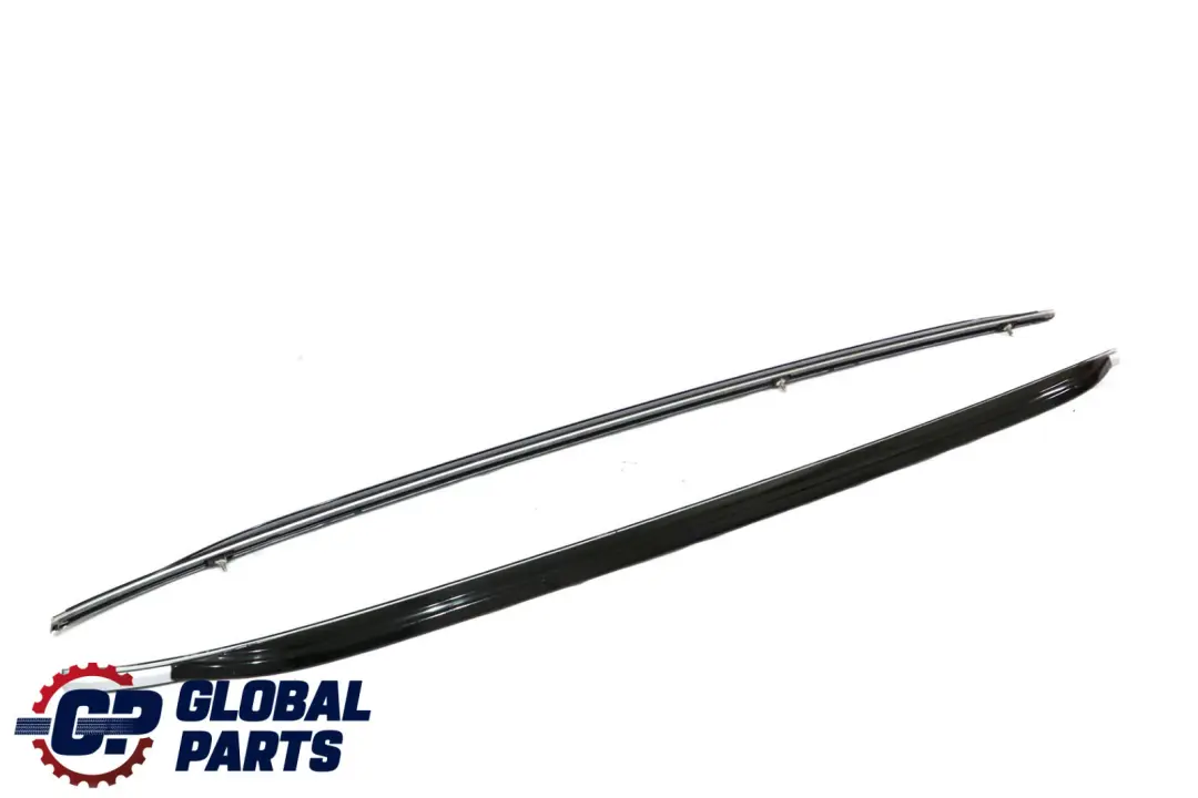 Left Right N/O/S Roof Railing Rack Moulding Trim Alu Satinated Set to BMW X5 E70 with Part number 8036775 BMW X5 E70 Left Right N/O/S Roof Railing Rack Moulding Trim Alu Satinated Set - SKU 8036775 - Part number 8036775