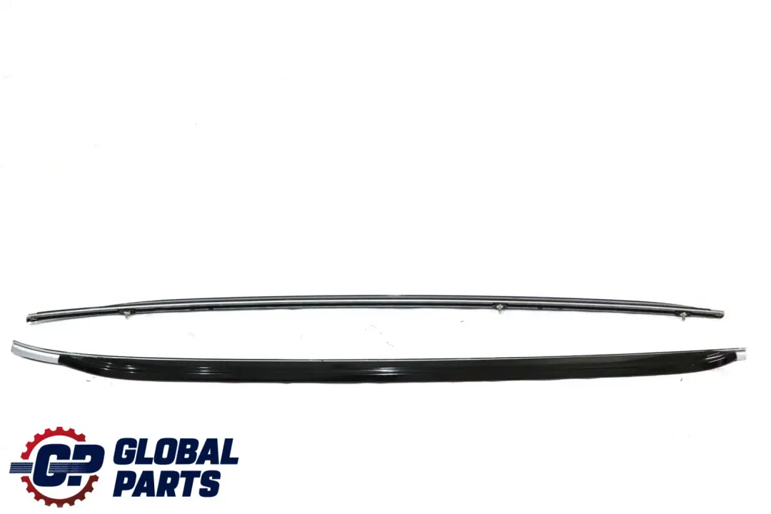 Left Right N/O/S Roof Railing Rack Moulding Trim Alu Satinated Set to BMW X5 E70 with Part number 8036775 BMW X5 E70 Left Right N/O/S Roof Railing Rack Moulding Trim Alu Satinated Set - SKU 8036775 - Part number 8036775