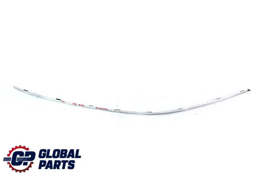 BMW X5 E70 Cadre fenêtre de finition Porte supérieure avant gauche Alu-Satiniert - SKU 8036777 - Numéro de pièce 8036777