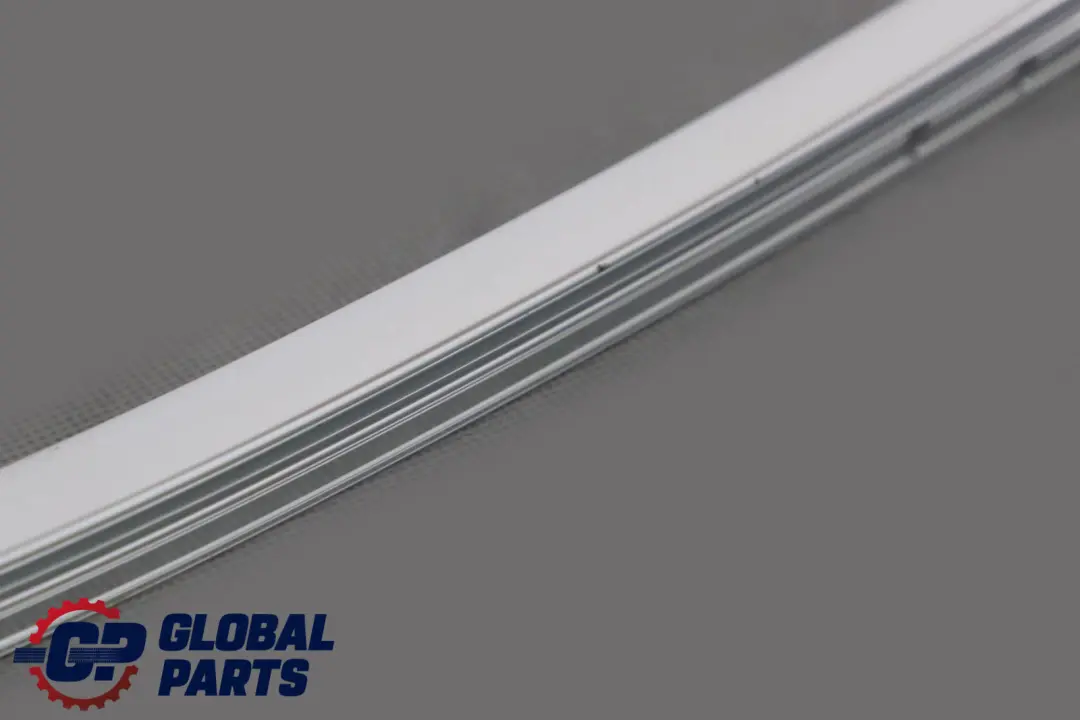 Finisher Window Frame Top Door Front Right Alu-Satiniert to BMW X5 E70 with Part number 8036778 BMW X5 E70 Finisher Window Frame Top Door Front Right Alu-Satiniert - SKU 8036778 - Part number 8036778