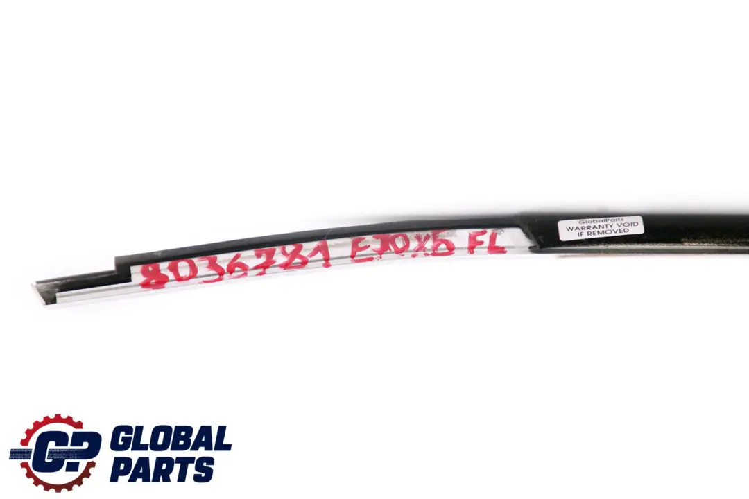 BMW X5 E70 Cache Canal Porte Extérieure Avant Gauche N/S - SKU 8036781 - Numéro de pièce 8036781