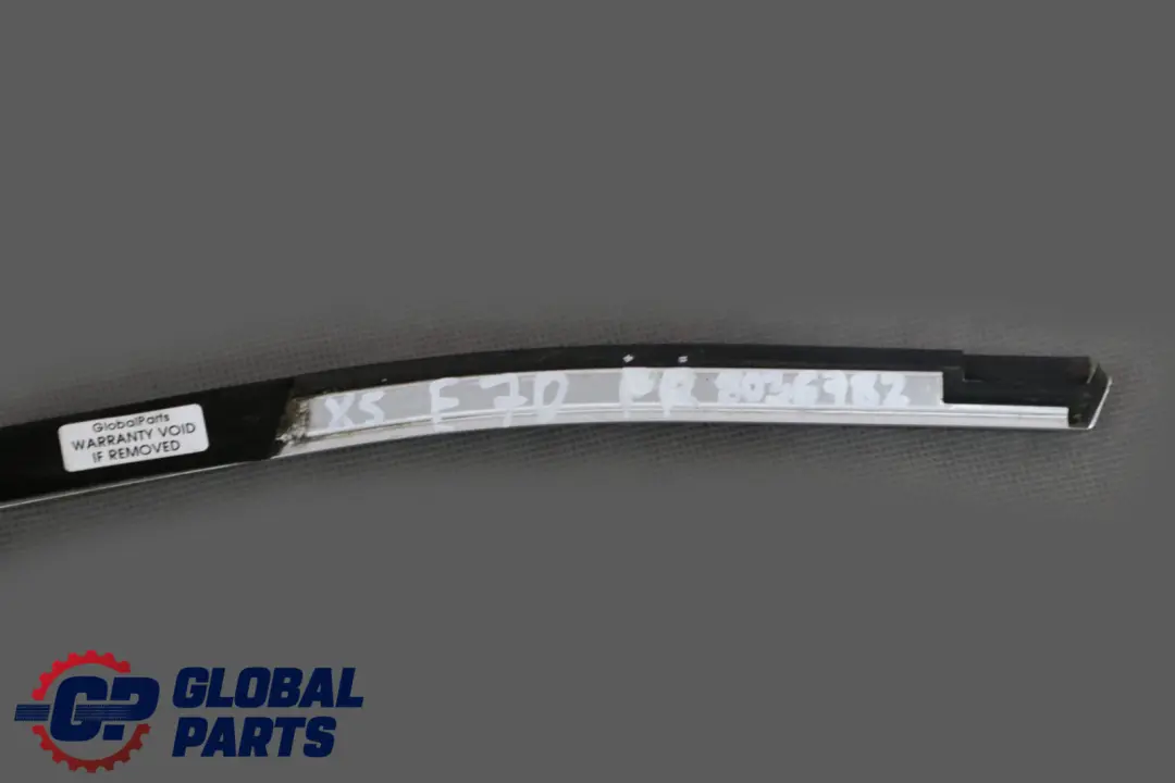 Cache Canal Porte Extérieure Avant Droite O/S Alu Satiniert pour BMW X5 E70 à propos du numéro de pièce 8036782 BMW X5 E70 Cache Canal Porte Extérieure Avant Droite O/S Alu Satiniert - SKU 8036782 - Numéro de pièce 8036782