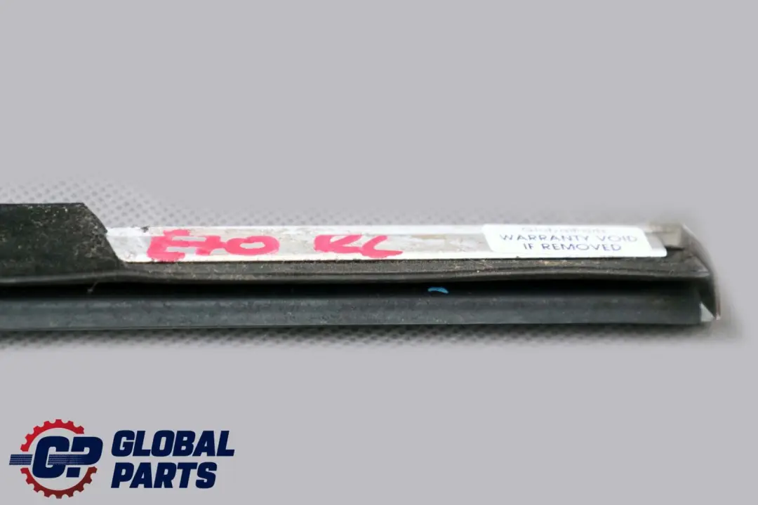 BMW X5 E70 Cache Canal Extérieur Porte Arrière Gauche N/S Alu Satiniert - SKU 8036783 - Numéro de pièce 8036783