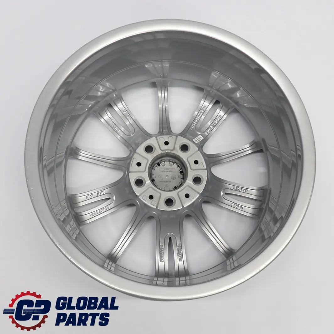 BMW E90 E91 E92 Silber Hinten Felgen Alufelge 18" Sternspeiche 193 8,5J ET:37 - SKU 8036934 - Teilenummer 8036934