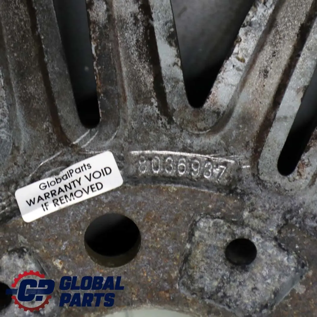 Grau Alu Felge Alufelge 17" 7J ET:47 M Doppelspeiche 207 für BMW E81 E82 E87 E88 mit Teilenummer 8036937 BMW E81 E82 E87 E88 Grau Alu Felge Alufelge 17" 7J ET:47 M Doppelspeiche 207 - SKU 8036937-4 - Teilenummer 8036937