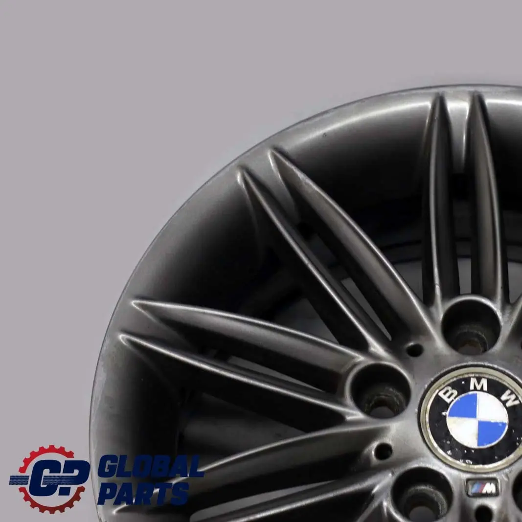 BMW E81 E82 E87 E88 Grey Wheel Alloy Rim 17" 7J ET:47 M Double Spoke 207 - SKU 8036937-4 - Part number 8036937