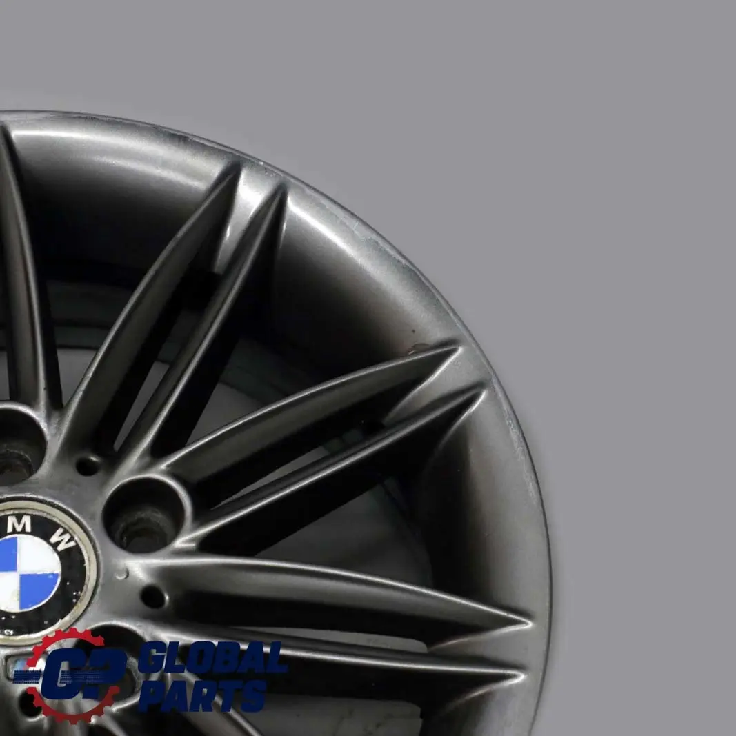 BMW E81 E82 E87 E88 Gris Jantes Alu Alliage 17" 7J ET:47 M Rayons Doubles 207 - SKU 8036937-4 - Numéro de pièce 8036937