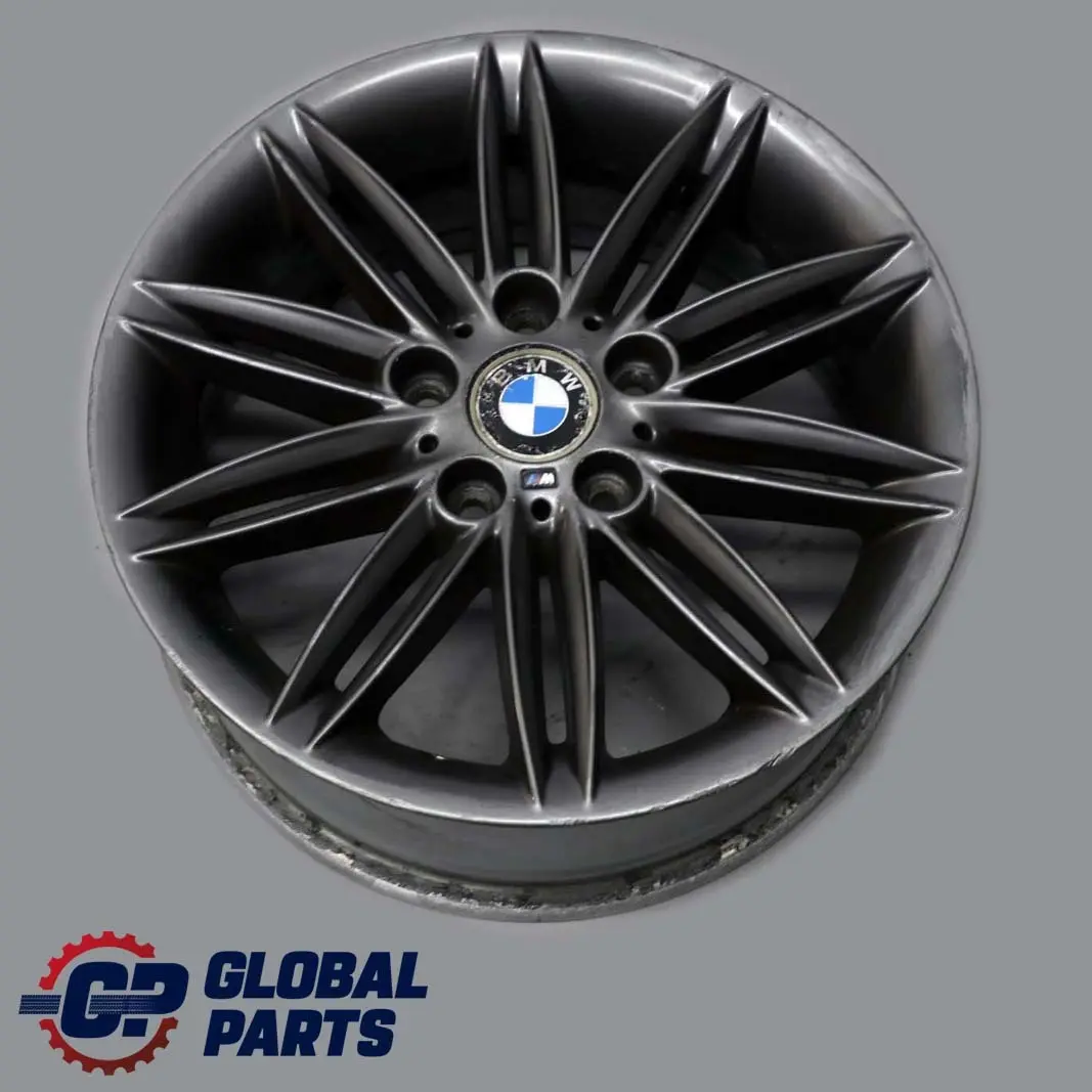 BMW 1 E81 E82 E87 Gris Jantes Alu Alliage 17" 7J ET:47 M Rayons Doubles