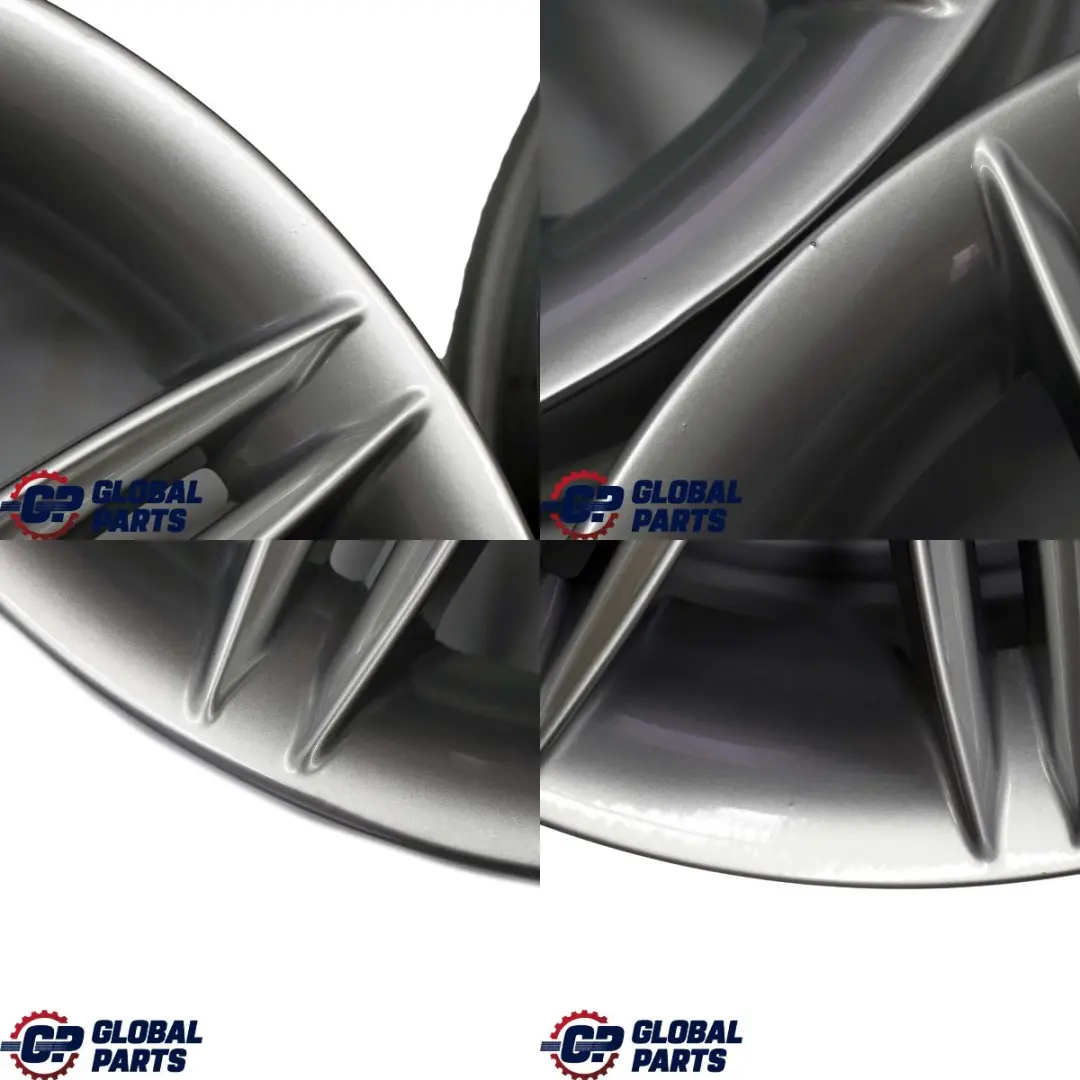 BMW E81 E87 Complete 4x Wheel Alloy Rim 17" M Double Spoke 207 7,5 / 7J ET:47 - SKU 8036937/8036938 - Part number 8036938