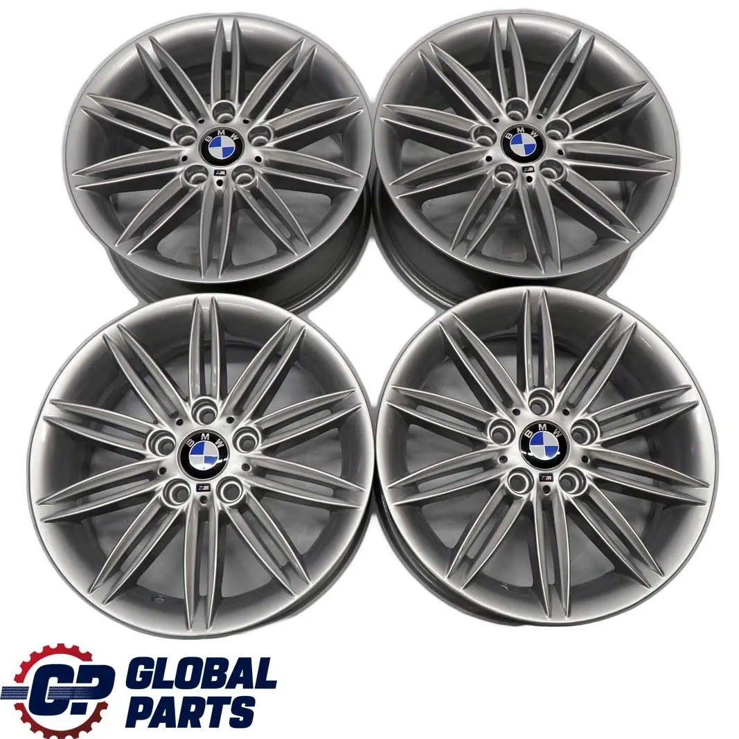 BMW E81 E87 Cerchio in lega completo 4x 17" M Doppie razze 207 7,5 / 7J ET:47
