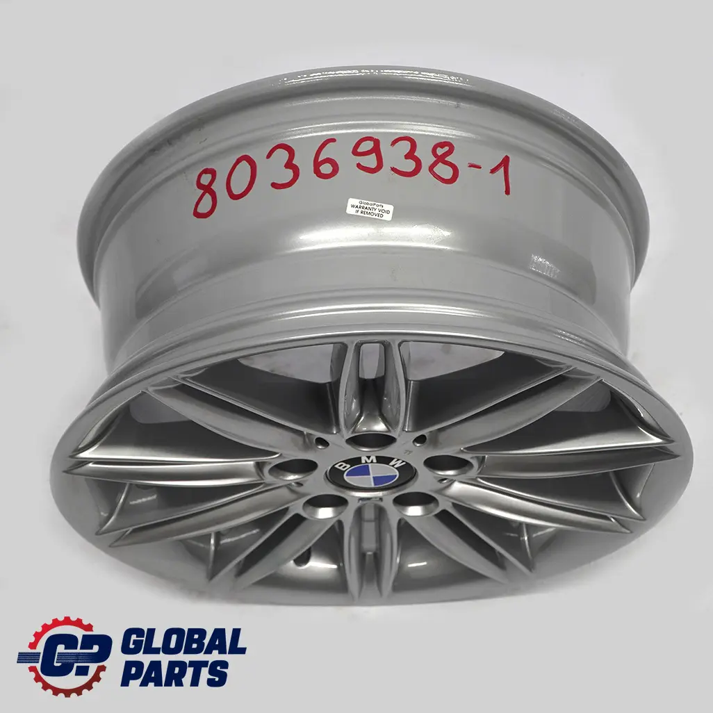 GENUINE BMW E81 E82 E87 Rear Wheel Alloy Rim 17" M Double Spoke 207 7,5J ET:47  - SKU 8036938-1 - Part number 8036938