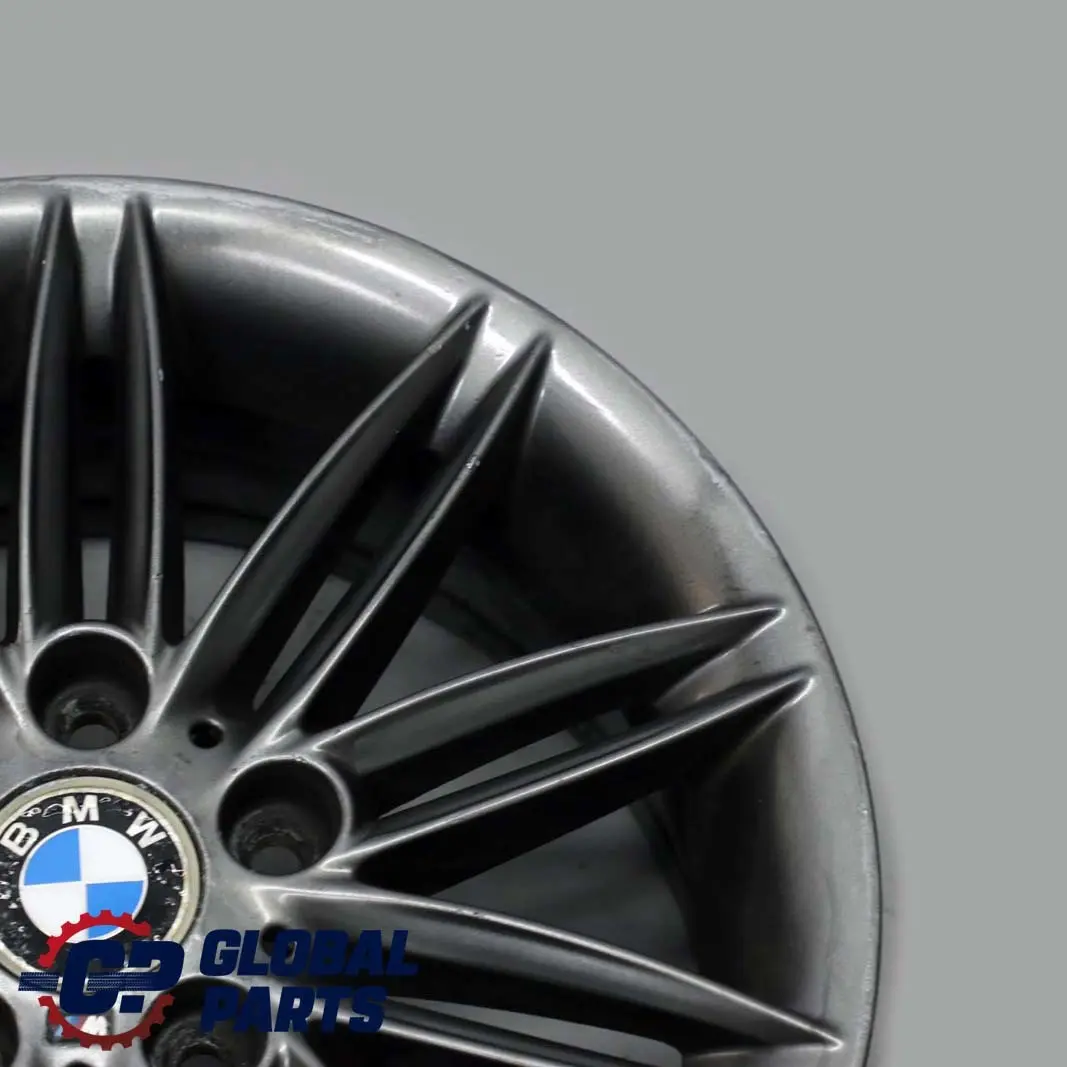 BMW E81 E87 Grau Hinten Alu Felge Alufelge M Doppelspeiche 207 17" 7,5J ET:47 - SKU 8036938-6 - Teilenummer 8036938