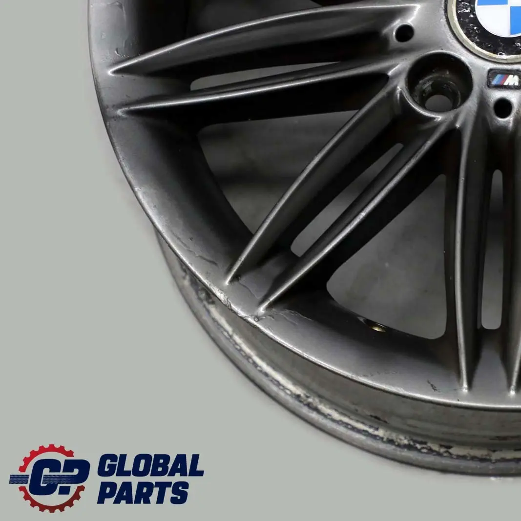 BMW E81 E87 Grau Hinten Alu Felge Alufelge M Doppelspeiche 207 17" 7,5J ET:47 - SKU 8036938-6 - Teilenummer 8036938