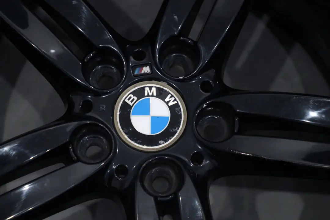 Alloy Wheel Rim 18" M double Spoke 208 8J to BMW 1 Series 2 E81 E87 Black Rear with Part number 8036940 BMW 1 Series 2 E81 E87 Black Rear Alloy Wheel Rim 18" M double Spoke 208 8J - SKU 8036940-2 - Part number 8036940