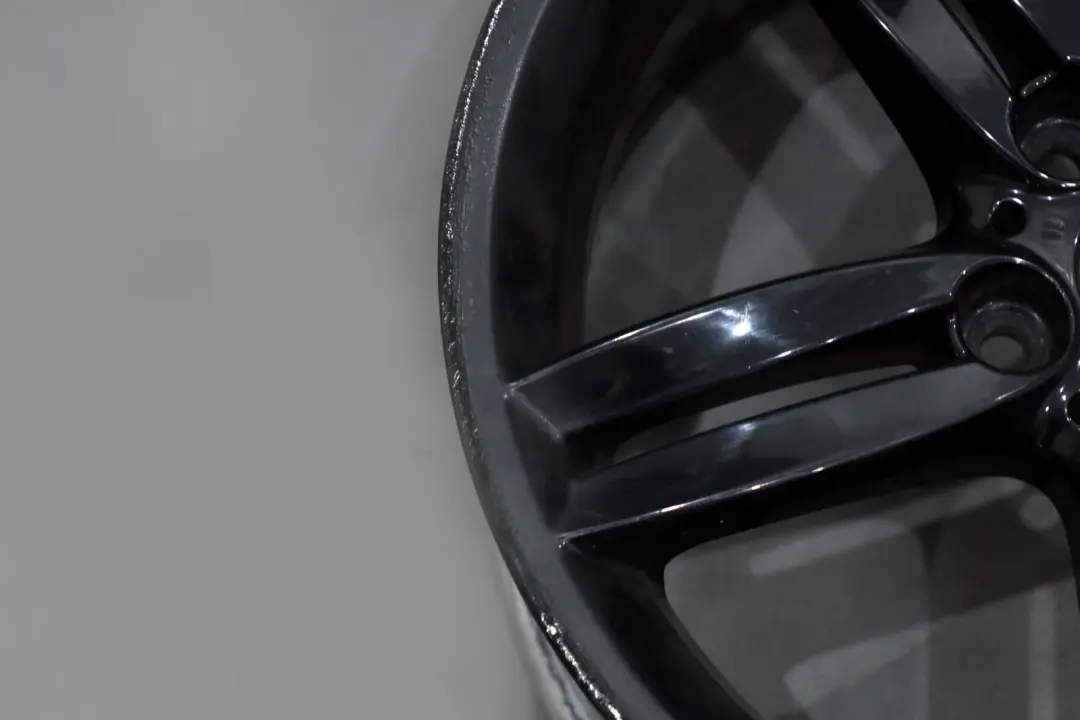 Alloy Wheel Rim 18" M double Spoke 208 8J to BMW 1 Series 2 E81 E87 Black Rear with Part number 8036940 BMW 1 Series 2 E81 E87 Black Rear Alloy Wheel Rim 18" M double Spoke 208 8J - SKU 8036940-2 - Part number 8036940