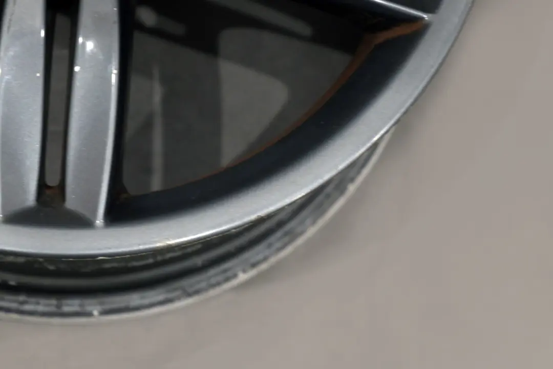 Grey Rear Alloy Wheel Rim 18" M double Spoke 208 8J to BMW 1 Series E81 E87 with Part number 8036940 BMW 1 Series E81 E87 Grey Rear Alloy Wheel Rim 18" M double Spoke 208 8J - SKU 8036940-6 - Part number 8036940