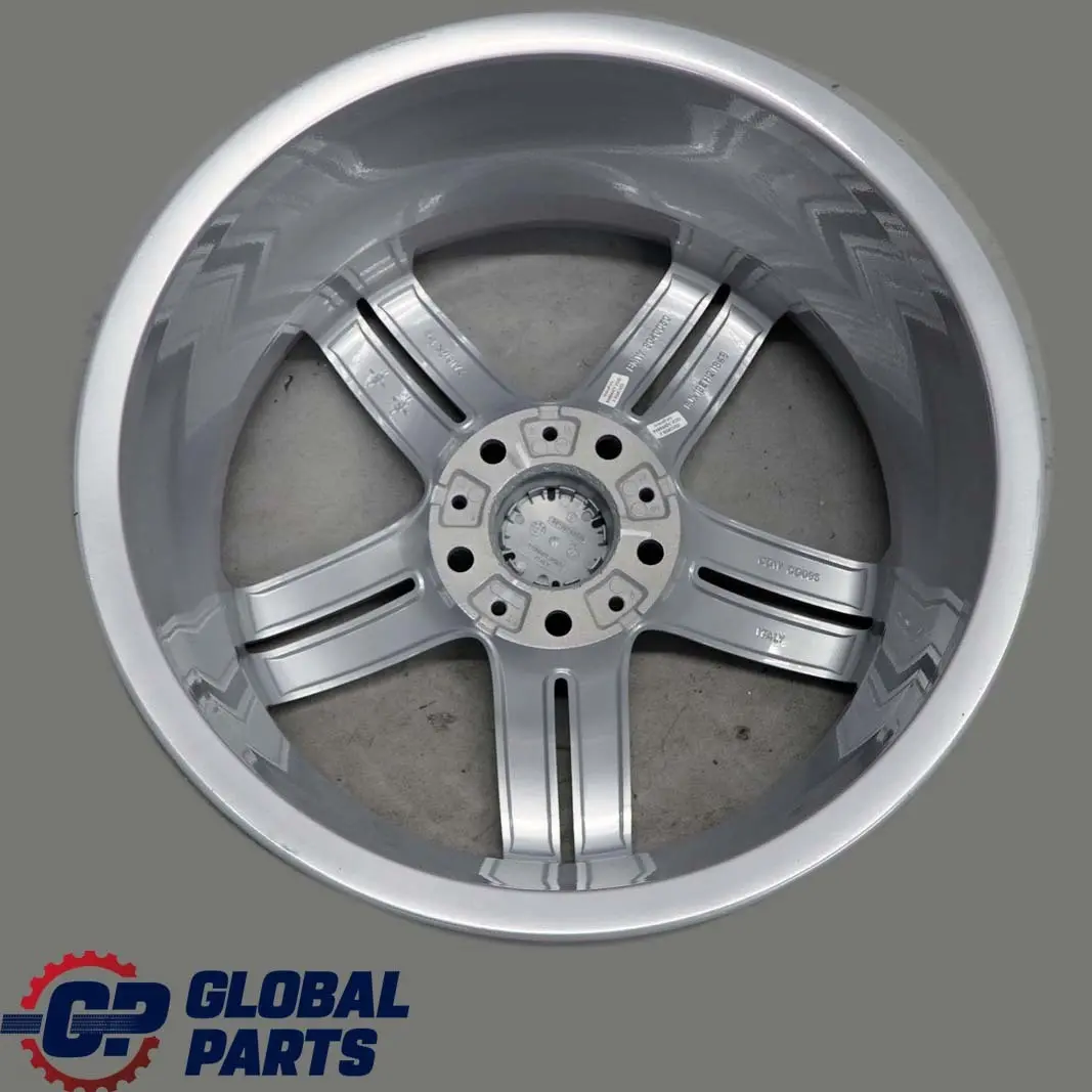 BMW E81 E87 Silber Hinten Alufelge Rad Felge 18" 8J ET:49 M Doppelspeichen 208 - SKU 8036940 - Teilenummer 8036940