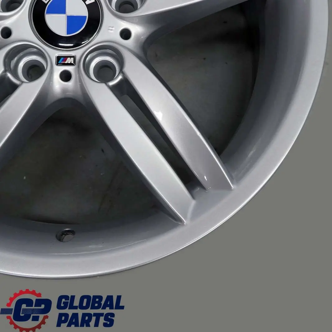 BMW E81 E87 LCI Silver Rear Alloy Wheel Rim 18" 8J ET:49 M Double Spoke 208 - SKU 8036940 - Part number 8036940
